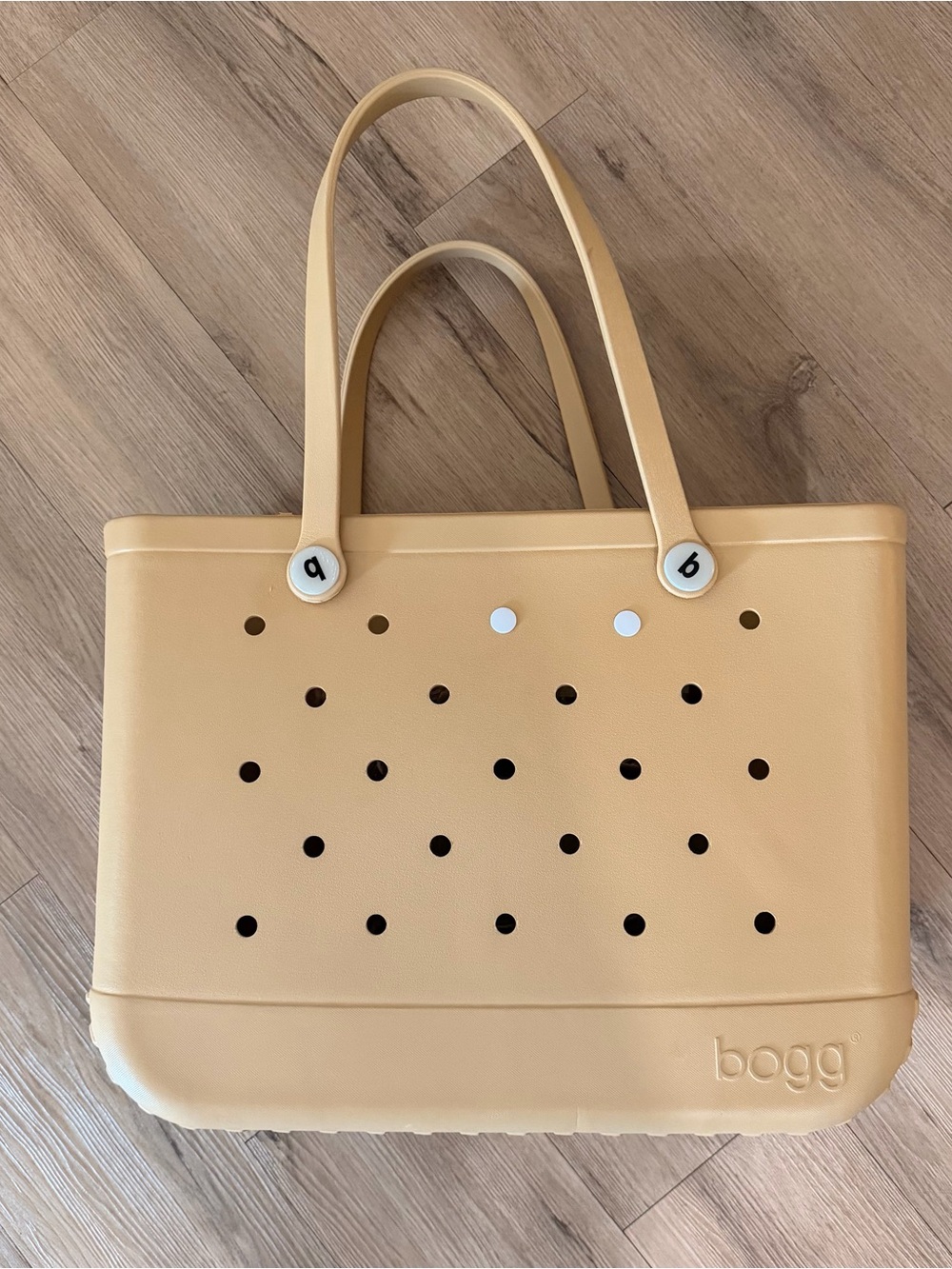 Large Bogg Tote Bag in Tan